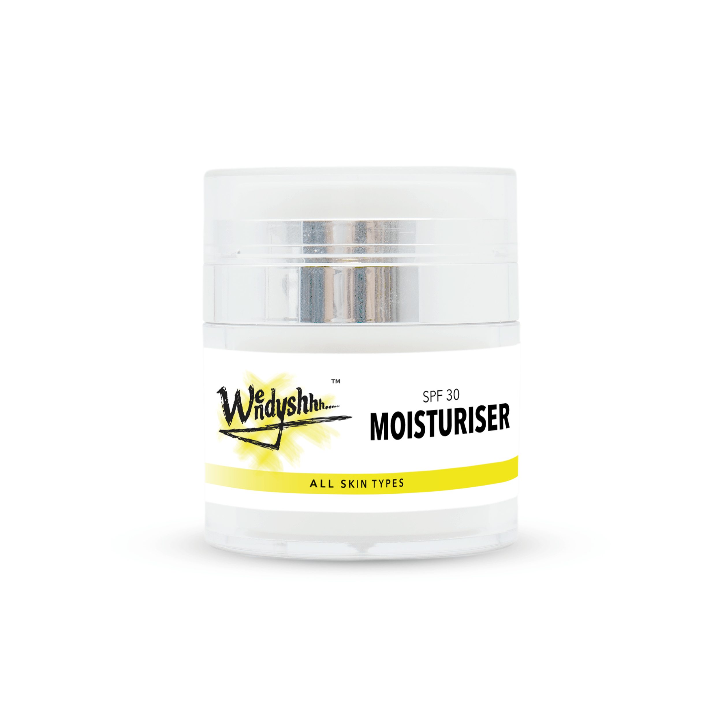 Face Cream SPF30 Moisturiser 50ml - Fragrance Free Day Cream - All Genders - All Skin Type