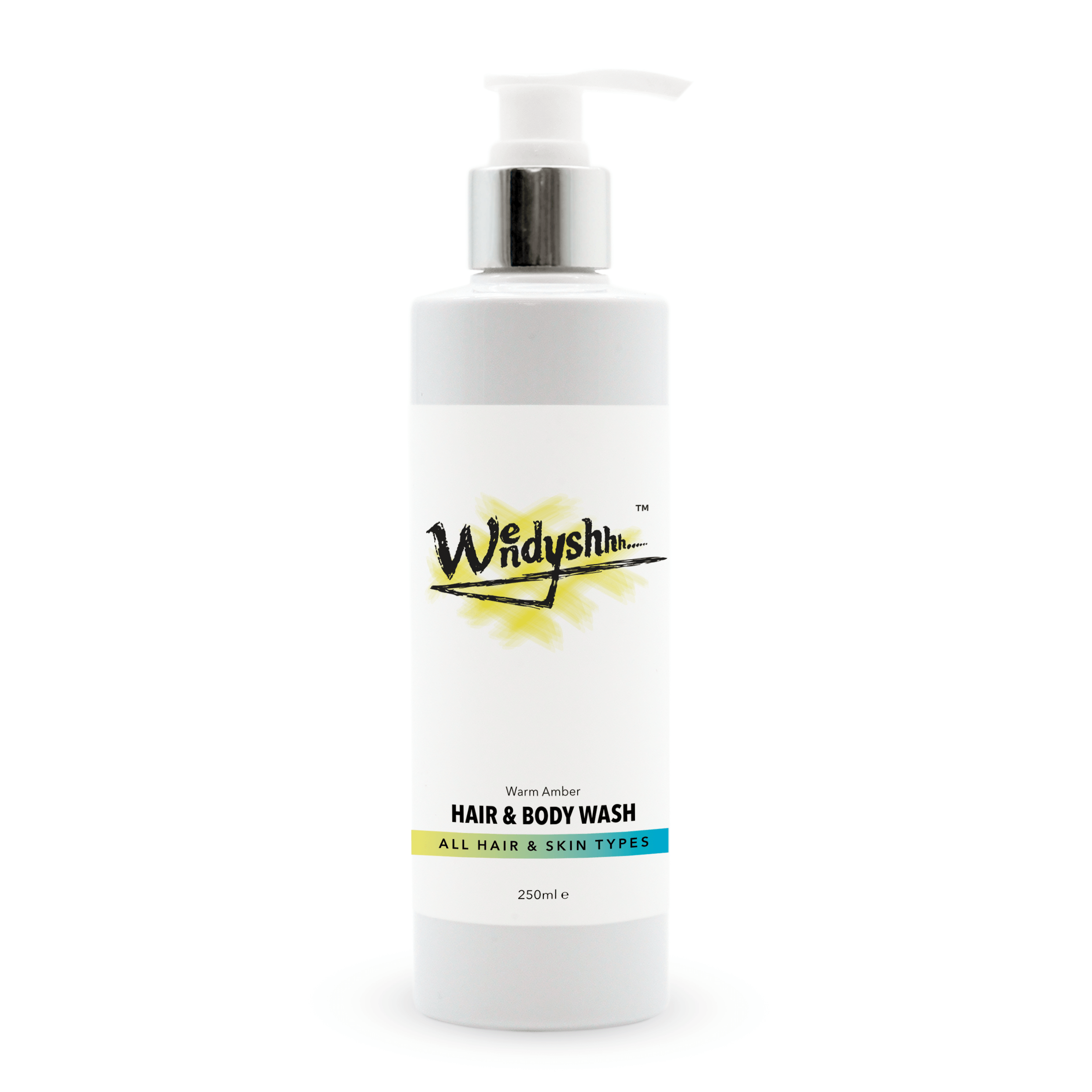 All-in-One Hair & Body Wash 250ml - Warm Amber - All Genders - All Skin Type