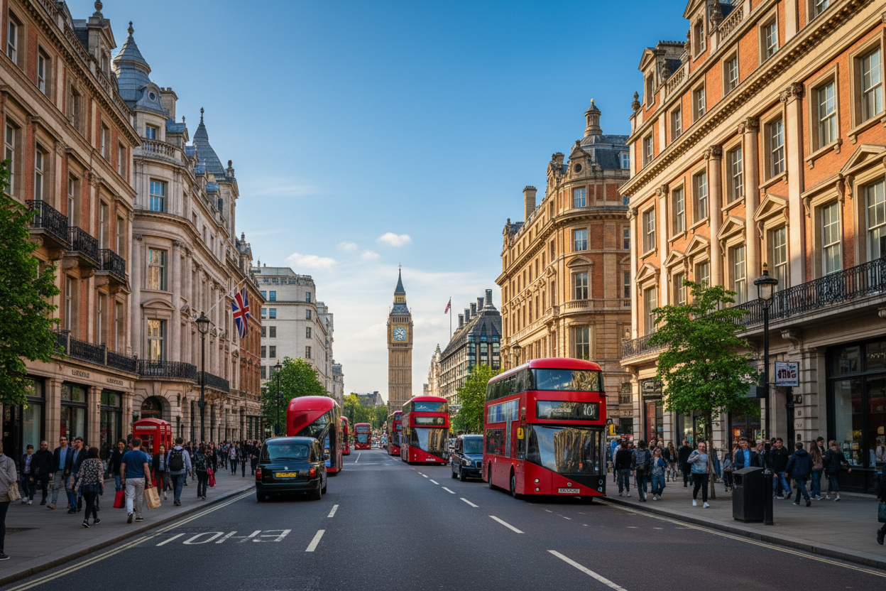 London street scene